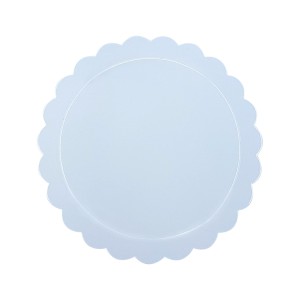 BASE LAMINADA BRANCA 20 CM 20 PEÇAS 2MM