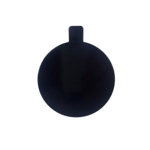 MINI BASE LAMINADA PRETA 8 CM - 30 PEÇAS