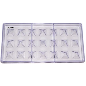 FORMA DE CHOCOLATE  PIRÂMIDE