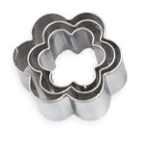 Cortador de Flor Mini 3 pç