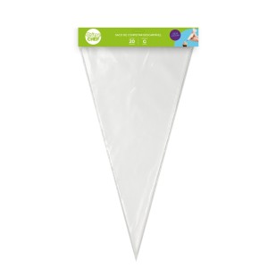 SACO/ MANGA DE CONFEITAR DESCARTÁVEL - GRANDE -  20 unidades