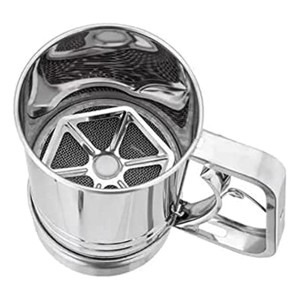 POLVILHADOR PENEIRA EM AÇO INOX