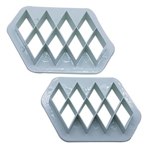 KIT CORTADOR LOSANGO 2 PÇAS