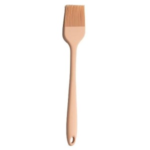 PINCEL CULINARIO 26CM GRANDE ROSA PASTEL EM SILICONE