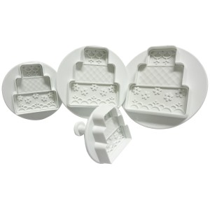 EJETOR DE BOLO - 4 PEÇAS