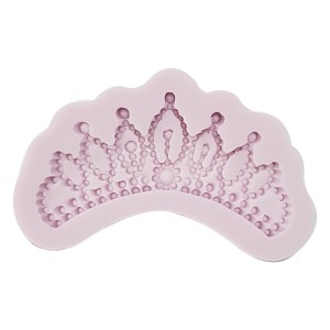 MOLDE EM SILICONE COROA