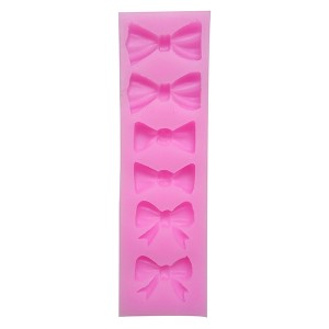 MOLDE EM SILICONE LAÇOS PEQUENOS